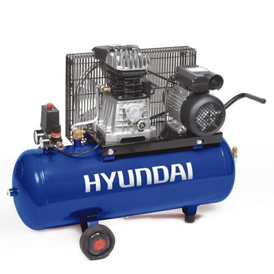HYAC6-07S Compresor de Aire Silencioso Hyundai Motor Eléctrico Tanque 6L  Caudal 93L/m Voltaje 230V, Fersa Generadores