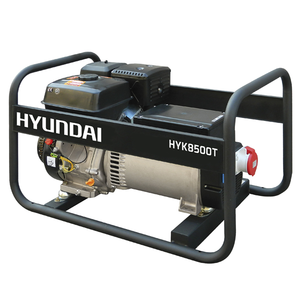 HY10000LEK-T Generador Eléctrico Hyundai Motor Gasolina Serie PRO Salida  Trifásica 9,4 KVA, Fersa Generadores